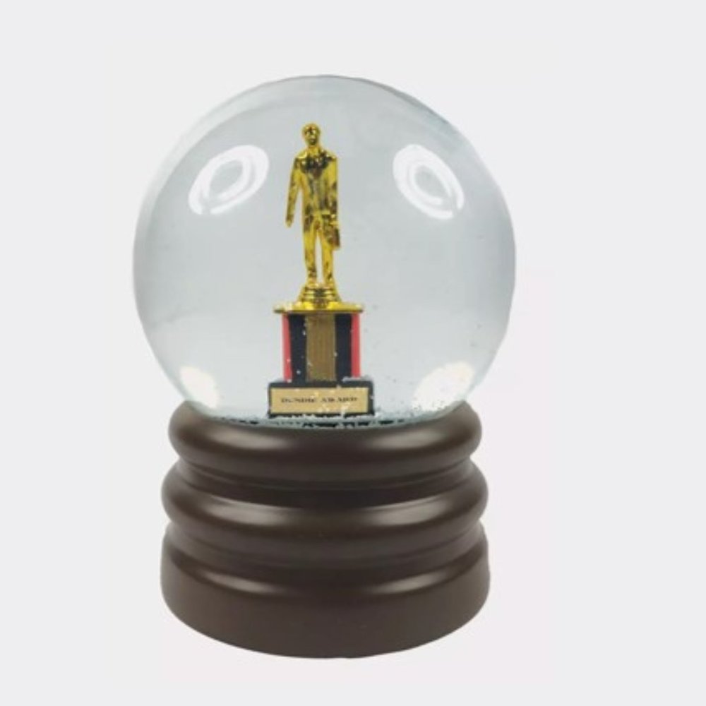 New The Office Dundie Award 5'' Snow Globe